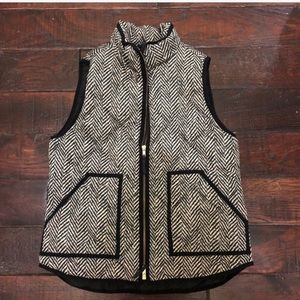 New without tags J Crew Herringbone vest